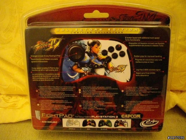 MadCatz FightPad for PS3 CHUN-LI Version 開箱照