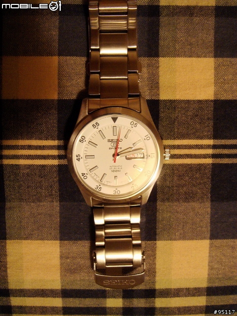 SEIKO 精工5號平價機械錶 SNZG03J1
