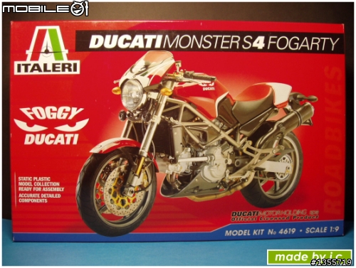 [分享]1/9 Italeri Ducati Monster S4 Fogarty