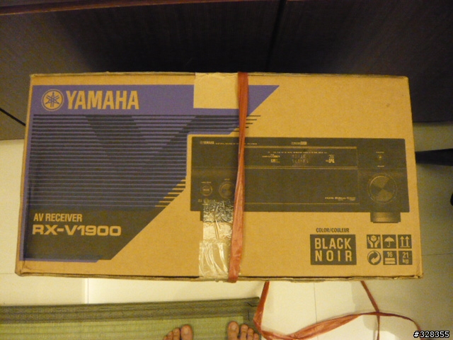 非專業人士 之 YAMAHA RX-V1900 AV 擴大機開箱文！！