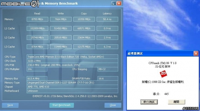 易超頻的msi 770-C35 , 平價進入DDRIII的世界 !!