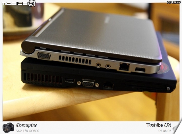 【開箱】Toshiba Dynabook UX (NB200)
