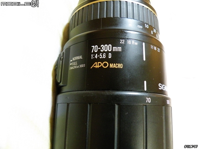 [請教] 各位先進 sigma 70-300mm for nikon 的老鏡還能續用嗎?