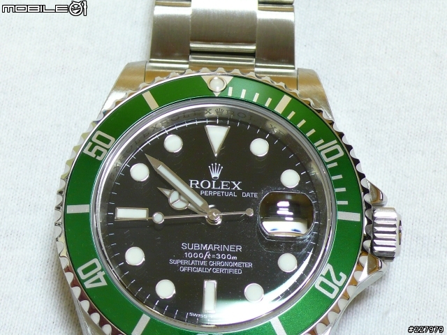 [開箱]低調的華麗 心痛的感覺 30歲的紀念 ROLEX 16610LV V字頭 綠水鬼