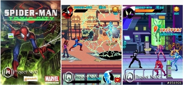 兩款最強09年WVGA遊戲-Gameloft新品Spider-Man:Toxic City and Sonic Unleashed