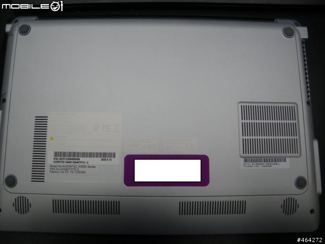 [開箱]13.3吋超薄筆電 Trigem Averatec N3400