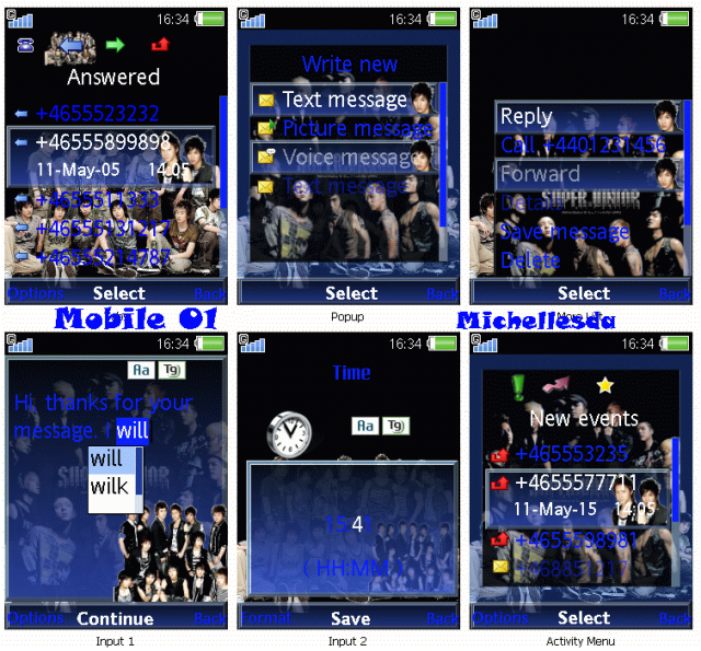 [240*320]  Super Junior內附主題鈴聲 Sorry Sorry!