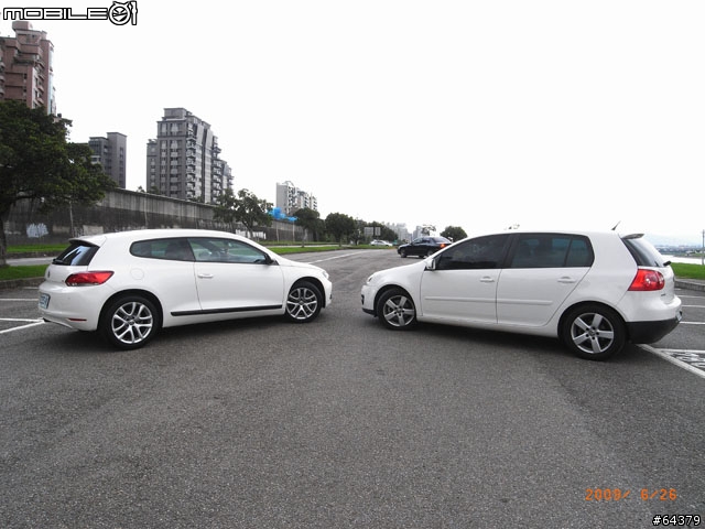 GOLF GT TDI與Volkswagen Scirocco有約！您愛哪個呢？給個分數吧!