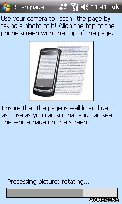 把i908當作scaner來用吧!