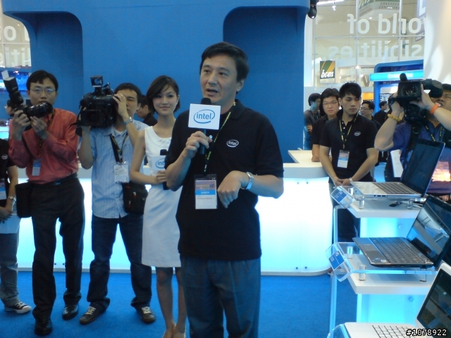 [Intel@Computex 2009]南港展館4F  參觀INTEL館 (新增一大堆主機板)