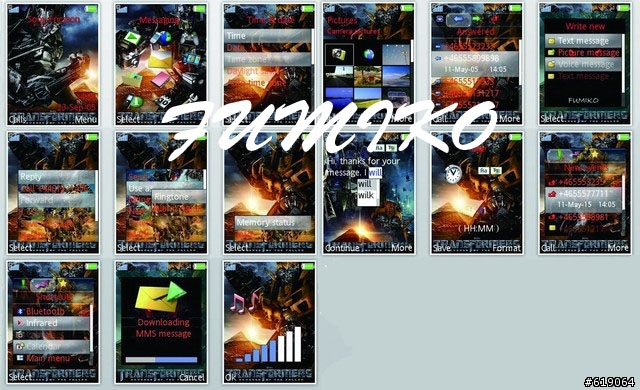 [分享]自製SE240*320主題,6/30新增變形金剛,瑪麗蓮夢露主題