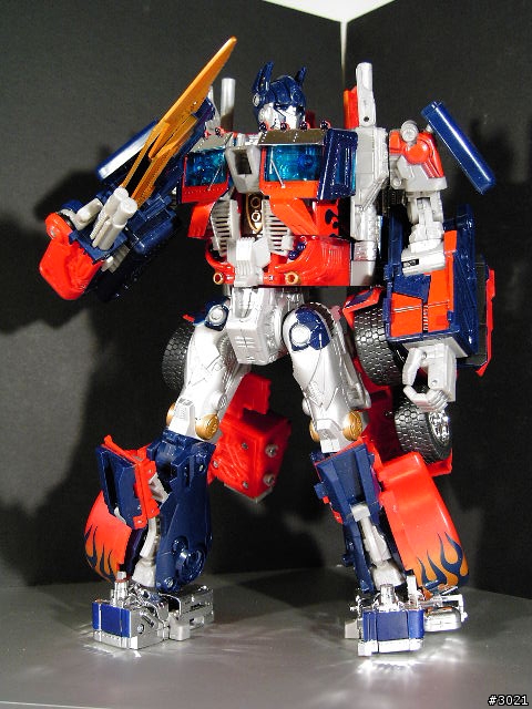 變形金剛 Optimus Prime 電影版一代 vs 二代