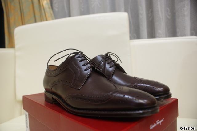[開箱]Salvatore Ferragamo 頂級手工皮鞋