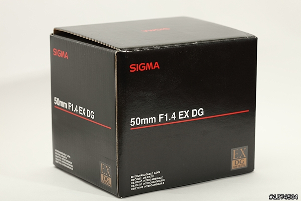 [開箱]Sigma 50mm/f1.4 EX DG 不負責任PK Canon 50mm/f1.8 II