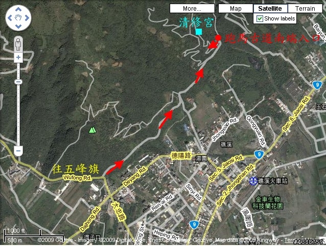 挑戰宜蘭礁溪跑馬古道上的清修宮
