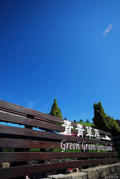 小徑車從清境上武嶺