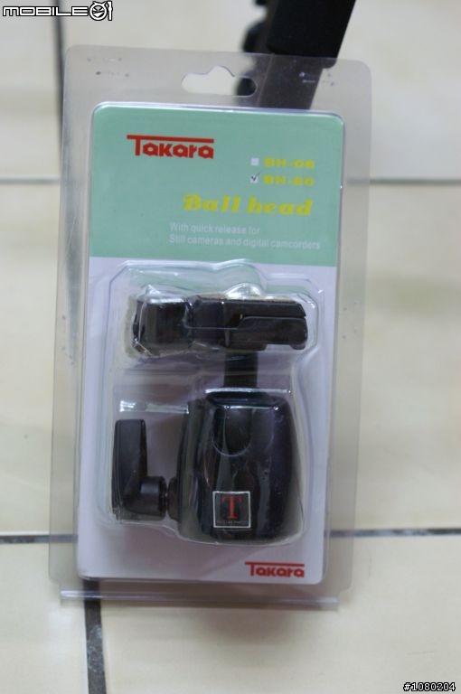 我的第一次...之開箱分享 TRAISTAR TAH-224C碳纖維腳架 + TAKARA BH-20球型雲台