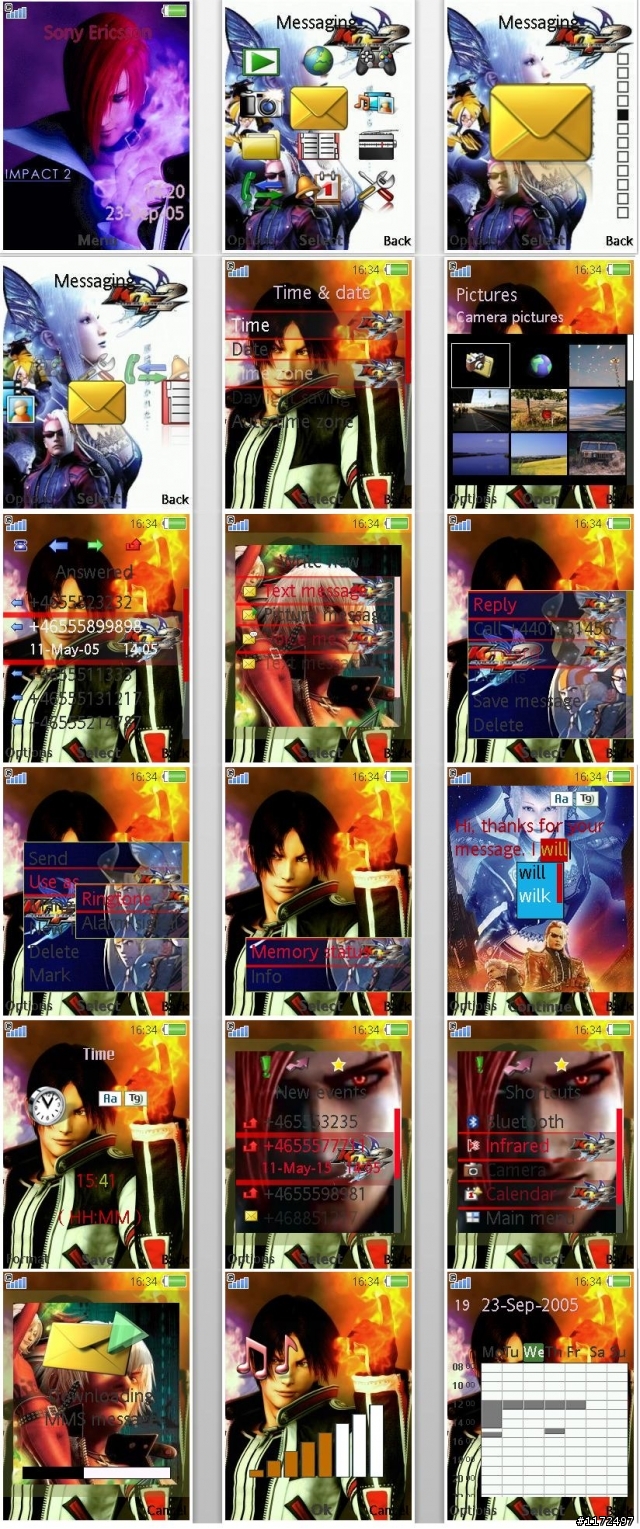 [240x320]kof Maximum Impact2 主題