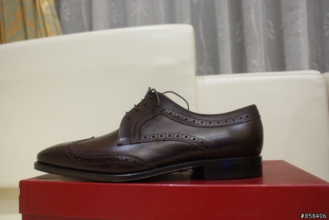 [開箱]Salvatore Ferragamo 頂級手工皮鞋