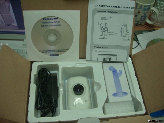 [開箱文] IP CAM with Panoguard 全景監控系統