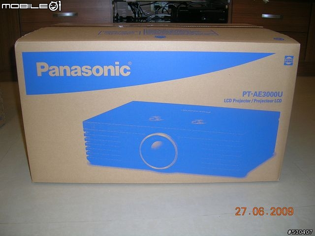 Panasonic 1080P Projector AE3000U開箱照