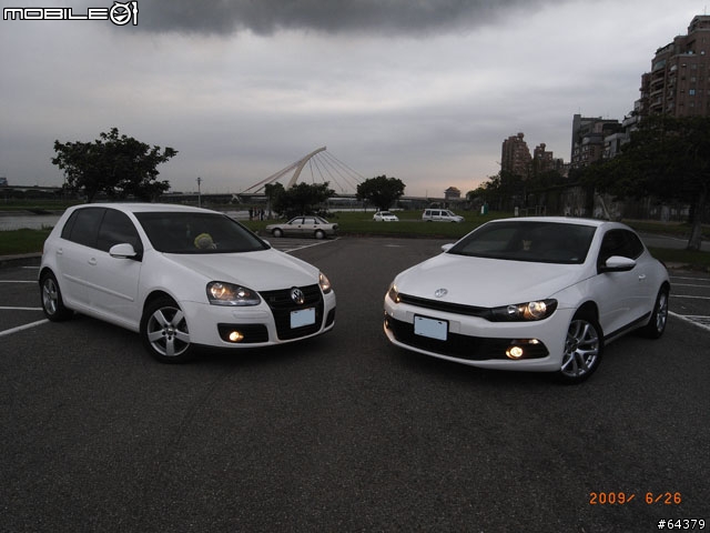 GOLF GT TDI與Volkswagen Scirocco有約！您愛哪個呢？給個分數吧!