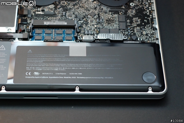 [開箱][更新]新 MacBook Pro 15" 含內部 & SATA資訊