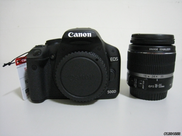 【開箱】生日禮物 Canon EOS 500D【入手新機】
