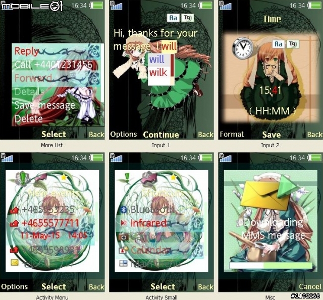 [240*320/三鍵] 薔薇少女~翠星石 含媒體
