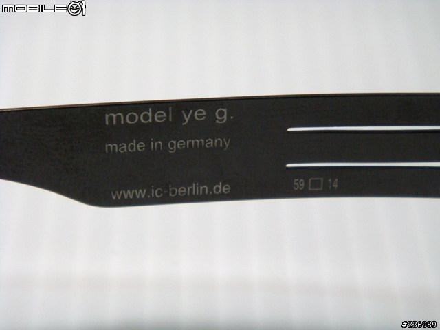 [分享] ic! berlin 簡約、輕巧、舒適 眼框 敗下去了...2010-03-05 更新