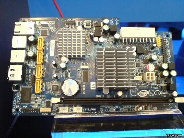[Intel@Computex 2009]南港展館4F  參觀INTEL館 (新增一大堆主機板)