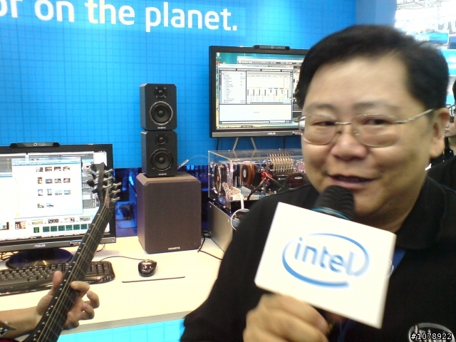 [Intel@Computex 2009]南港展館4F  參觀INTEL館 (新增一大堆主機板)