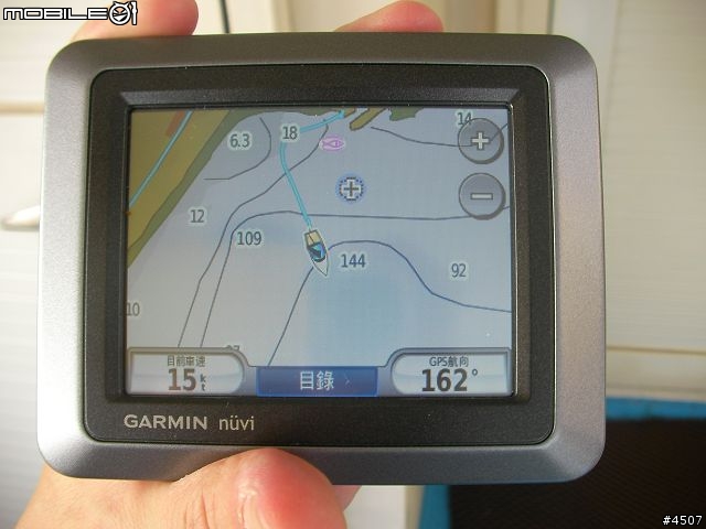 [簡單測試]Garmin nuvi 510 船用模式