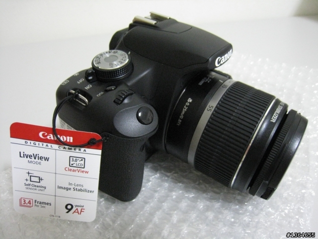 【開箱】生日禮物 Canon EOS 500D【入手新機】