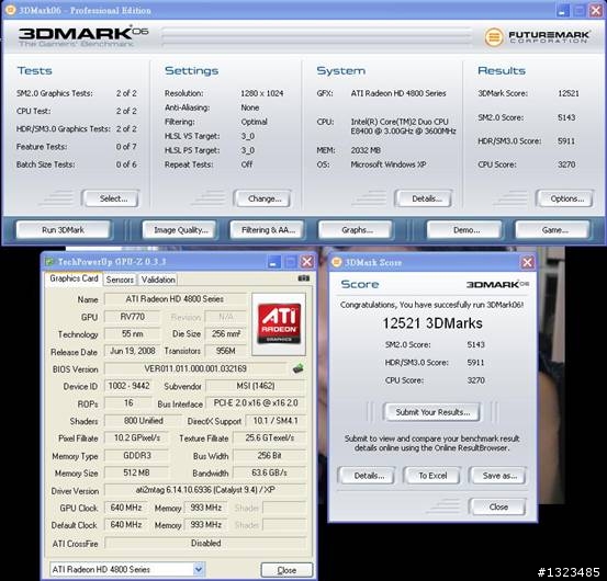 3990元的好卡~ MSI 4850 開箱分享