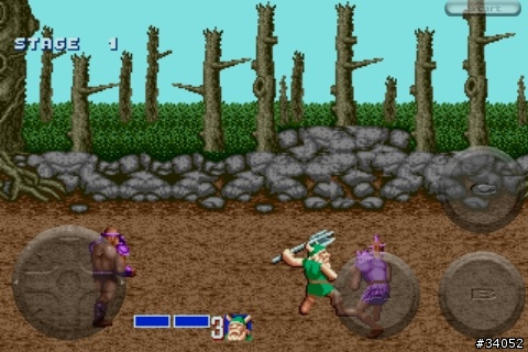 iphone遊戲：Sega 戰斧 , 移值早期大型電玩
