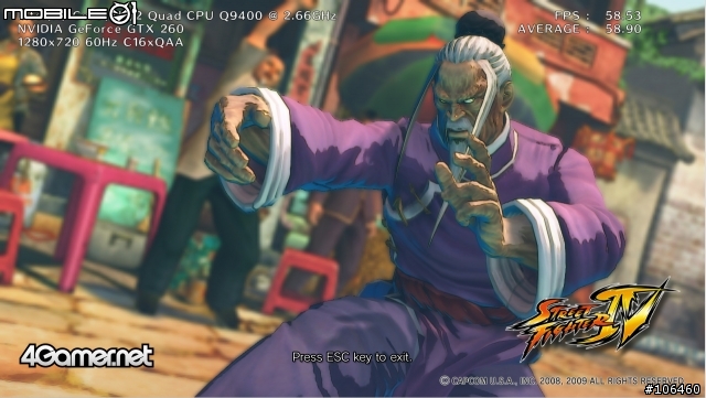 SF4 PC版 硬體測試展示軟體