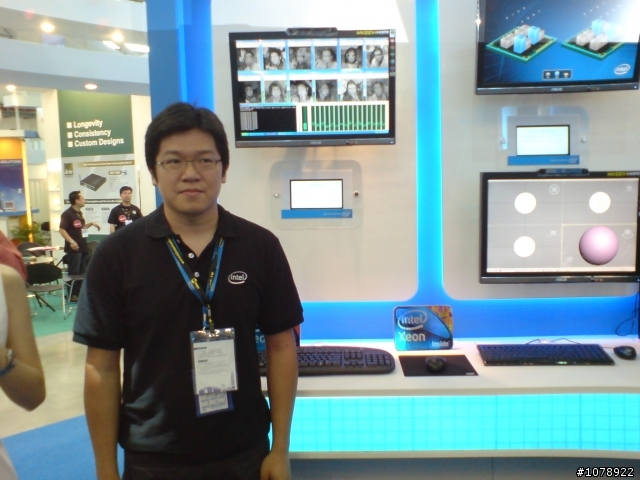[Intel@Computex 2009]南港展館4F  參觀INTEL館 (新增一大堆主機板)