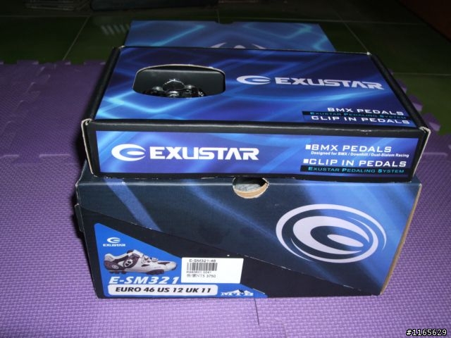 【開箱文】EXUSTAR  E-SM321登山車鞋與EXUSTAR  E-PM811卡踏