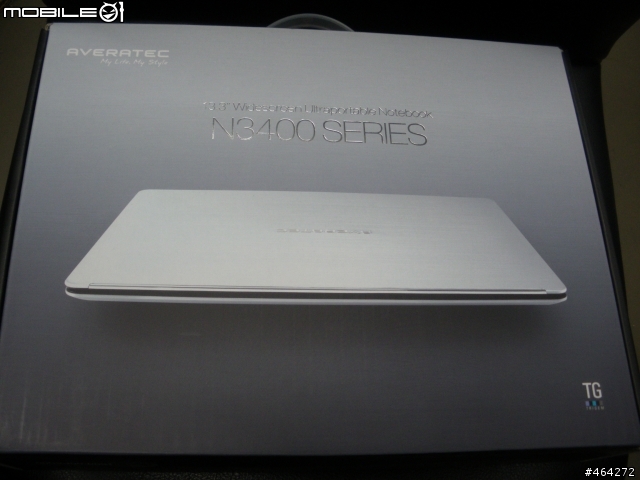 [開箱]13.3吋超薄筆電 Trigem Averatec N3400