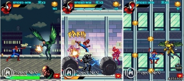 兩款最強09年WVGA遊戲-Gameloft新品Spider-Man:Toxic City and Sonic Unleashed