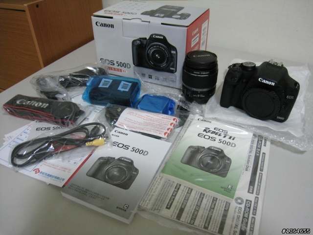 【開箱】生日禮物 Canon EOS 500D【入手新機】
