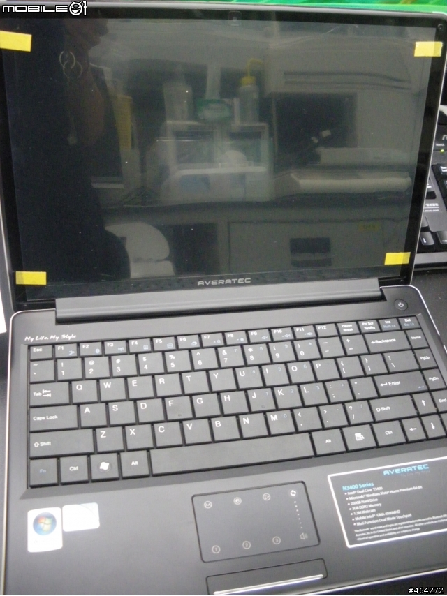 [開箱]13.3吋超薄筆電 Trigem Averatec N3400