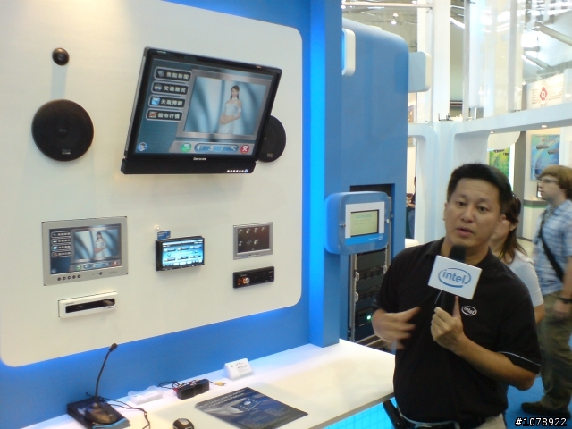 [Intel@Computex 2009]南港展館4F  參觀INTEL館 (新增一大堆主機板)