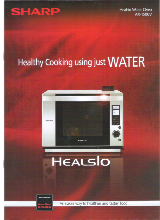 Sharp AX-1500V Healsio Water Oven