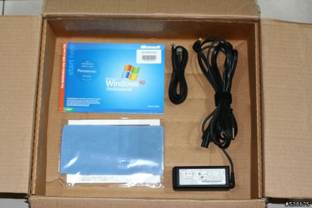 [開箱圖] Panasonic W5 內建 3.5G 上網 (美規) 完成品