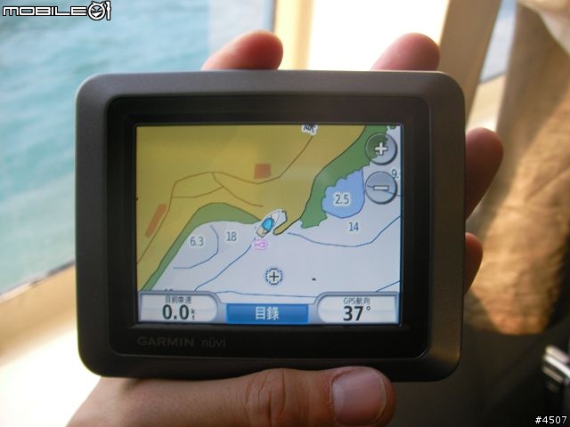 [簡單測試]Garmin nuvi 510 船用模式