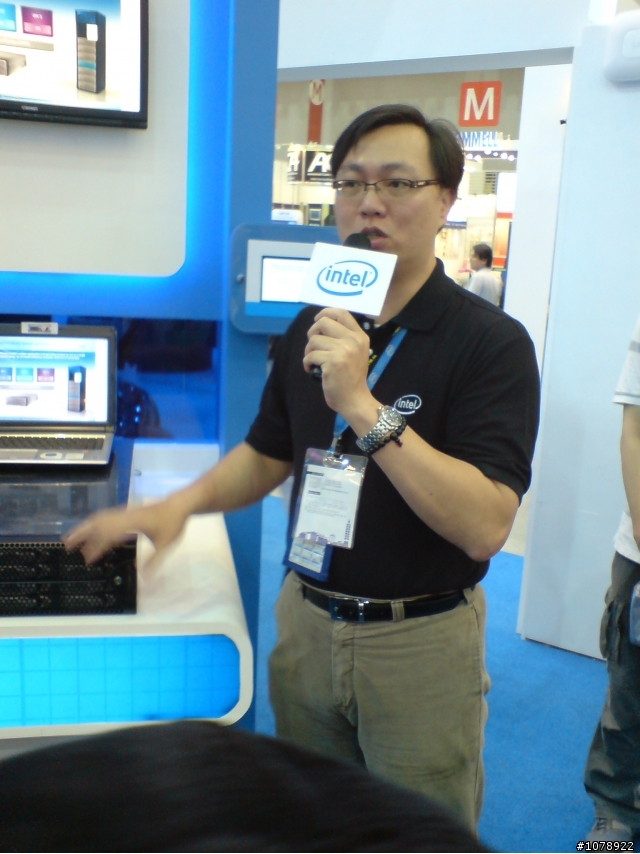 [Intel@Computex 2009]南港展館4F  參觀INTEL館 (新增一大堆主機板)