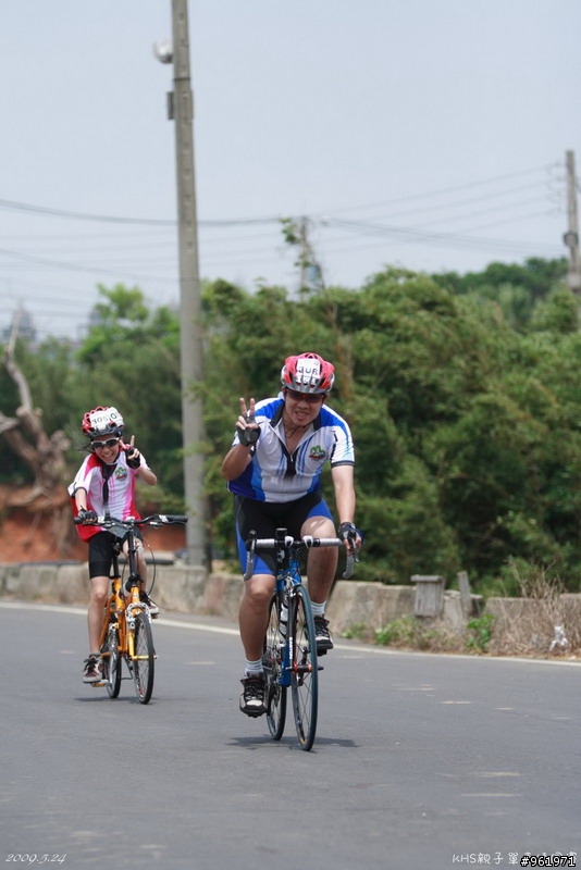 女兒第一次30KM比賽~~