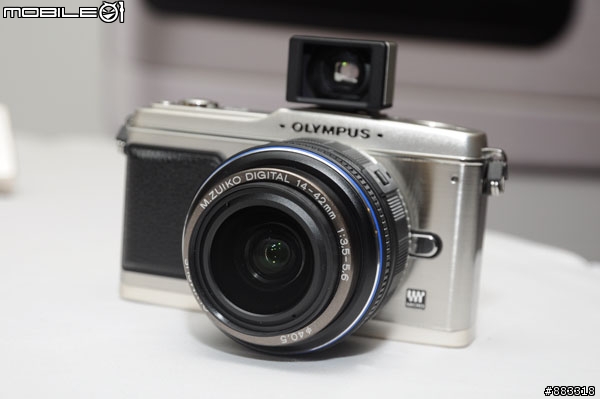 [快訊]Olympus E-P1台灣實機發表無公佈售價